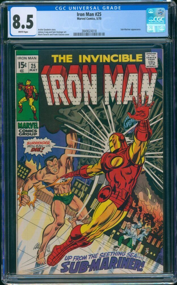 Iron Man #25 (Marvel, 1970) CGC 8.5