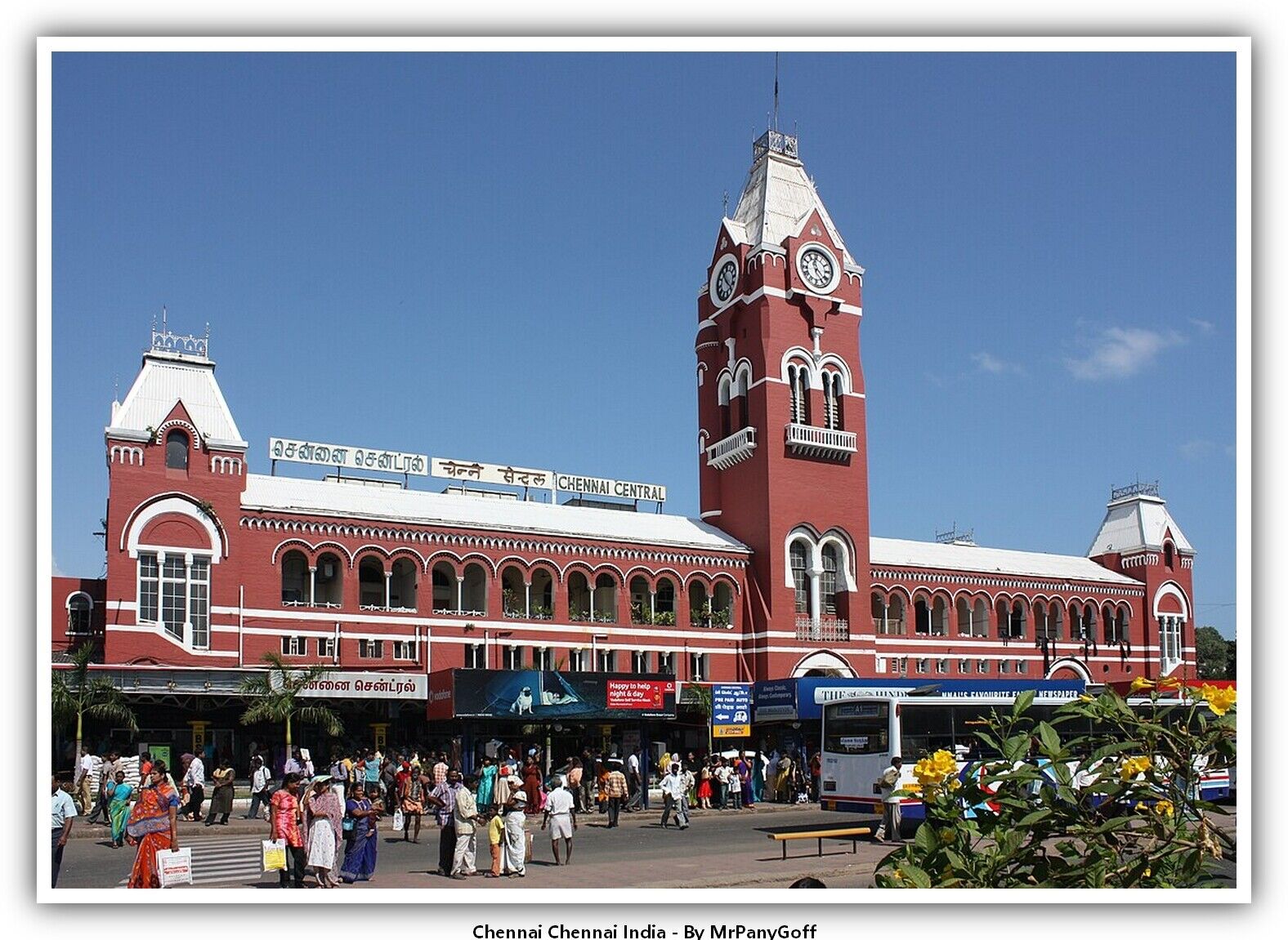 Chennai Chennai India  Postcard