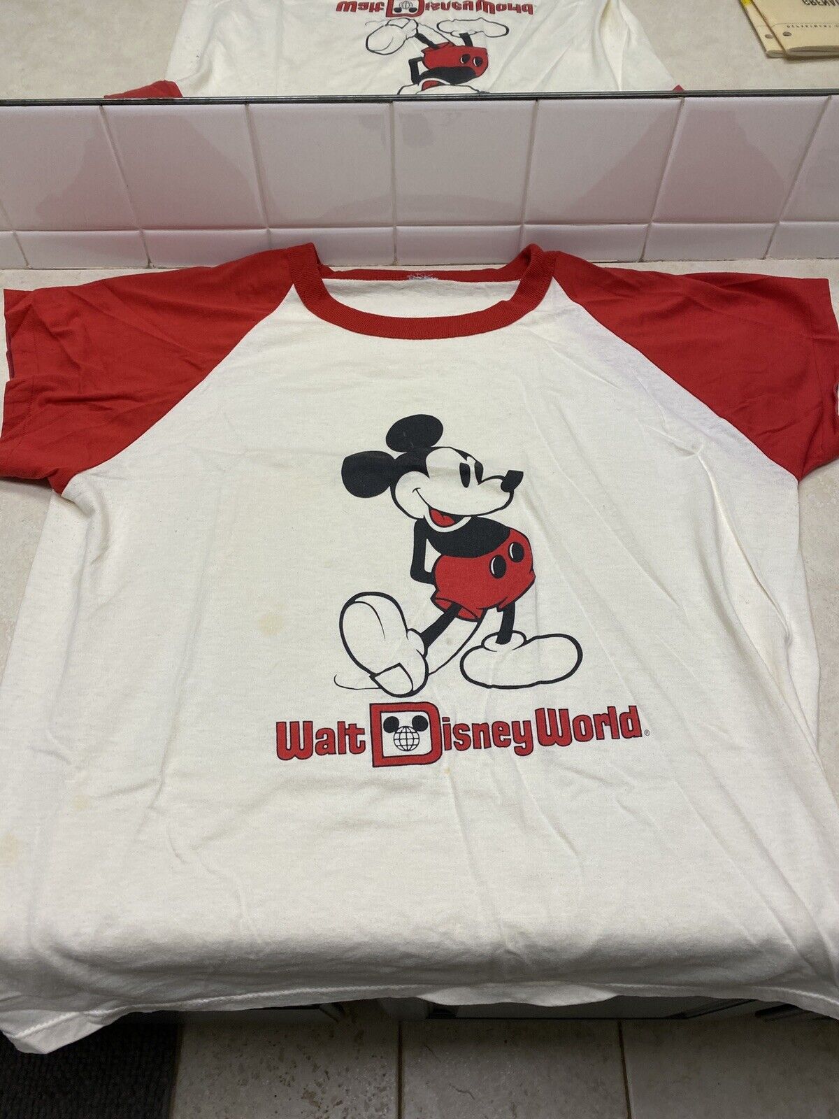 1980's Mickey Mouse Walt Disney World T-Shirt
