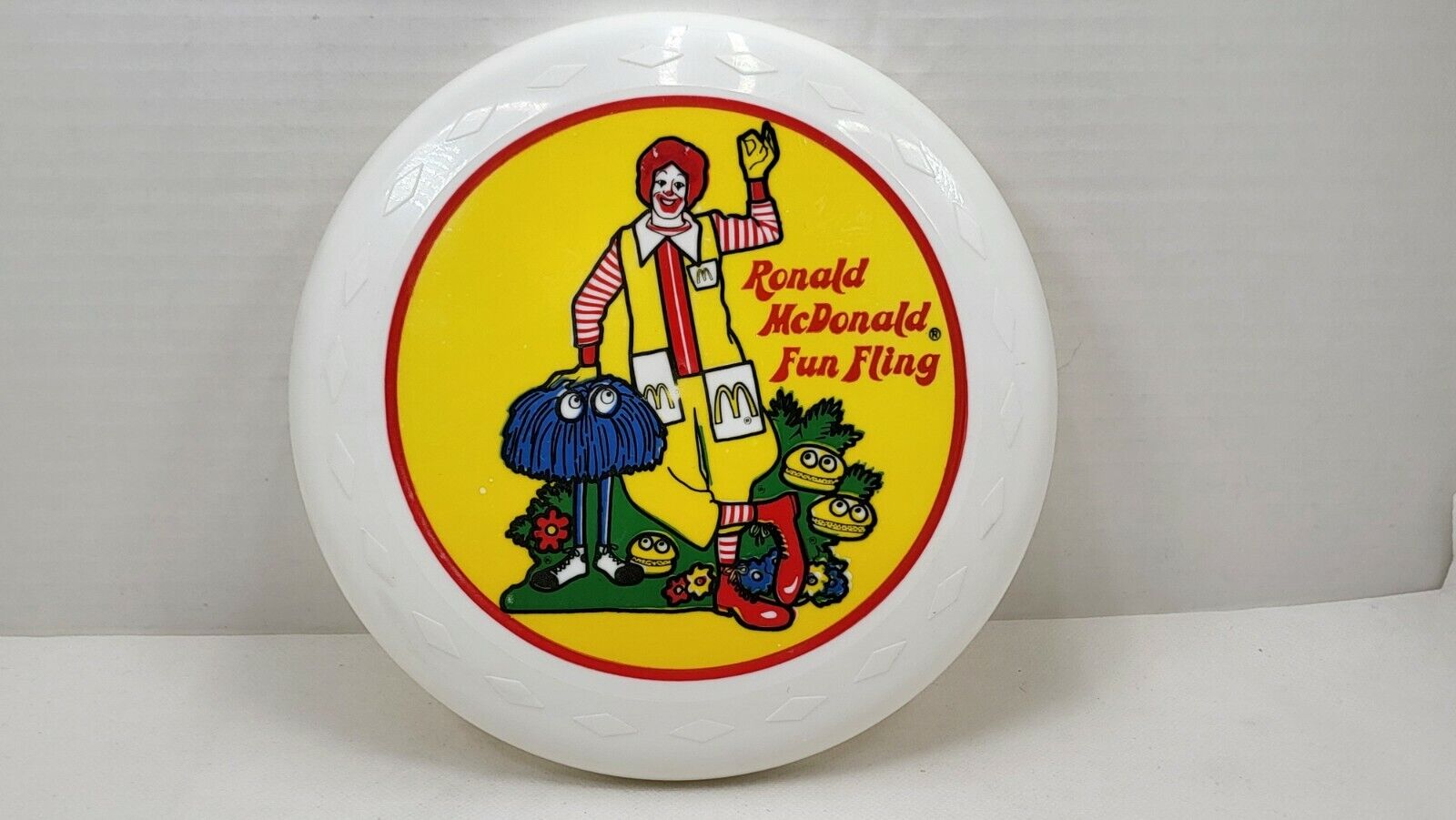 1980\'s Vintage Ronald McDonald Fun Fling Frisbee Extremely Rare 8.75\