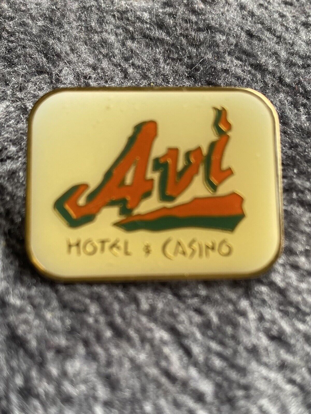 Avi Hotel And Casino  Vintage Pin