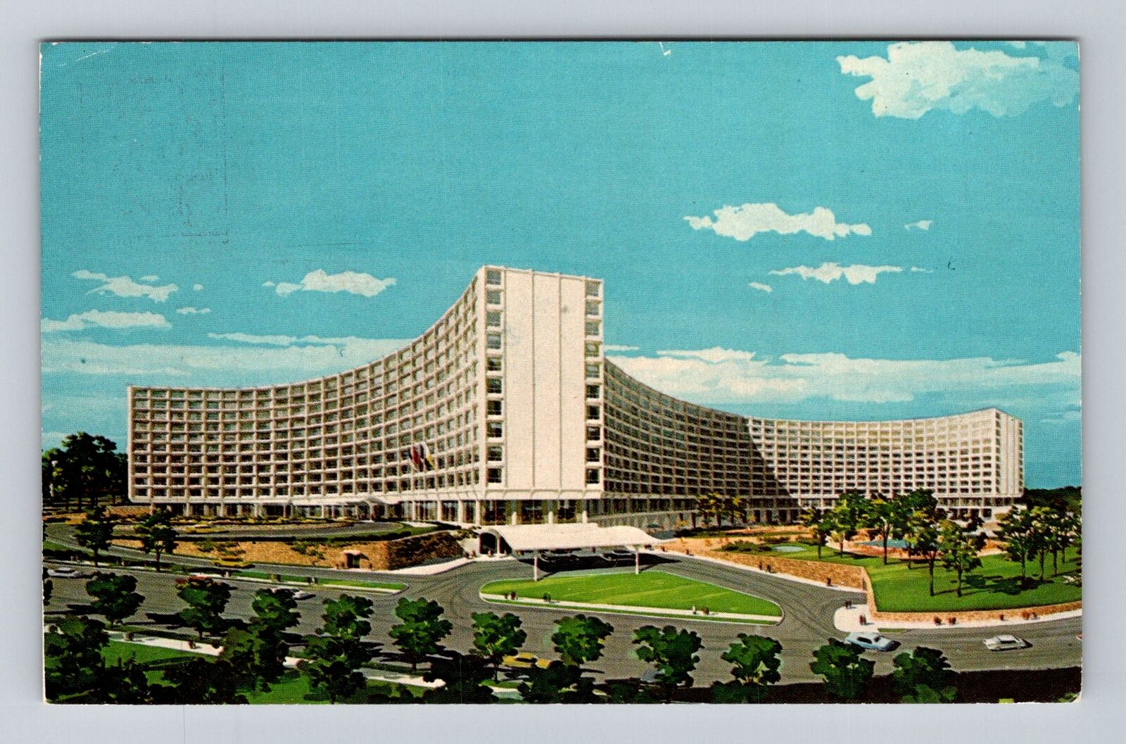 Washington DC, Washington Hilton, Advertising, Antique Vintage Souvenir Postcard