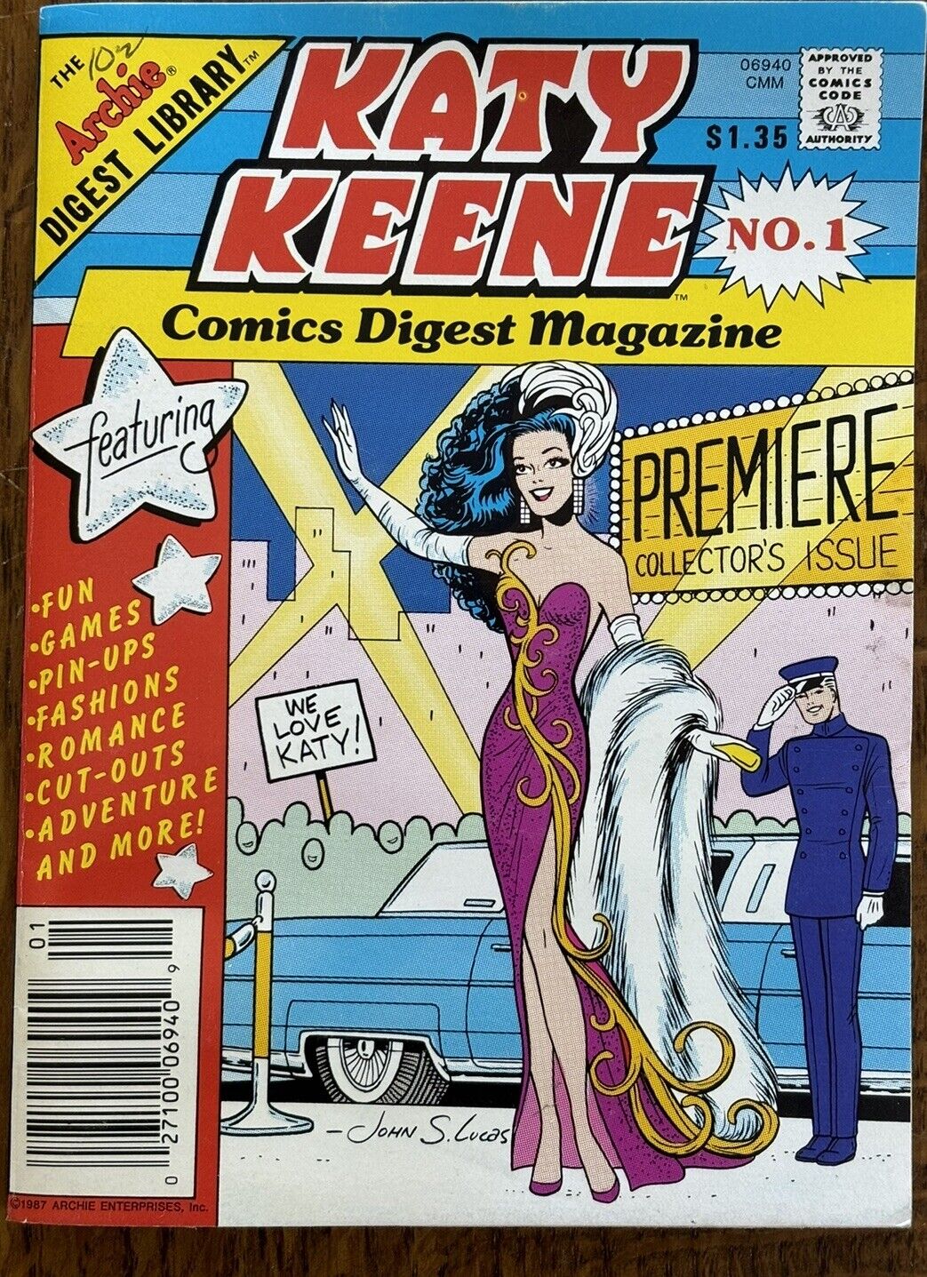Archie Digest Library KATY KEENE #1 - Comics Digest Magazine
