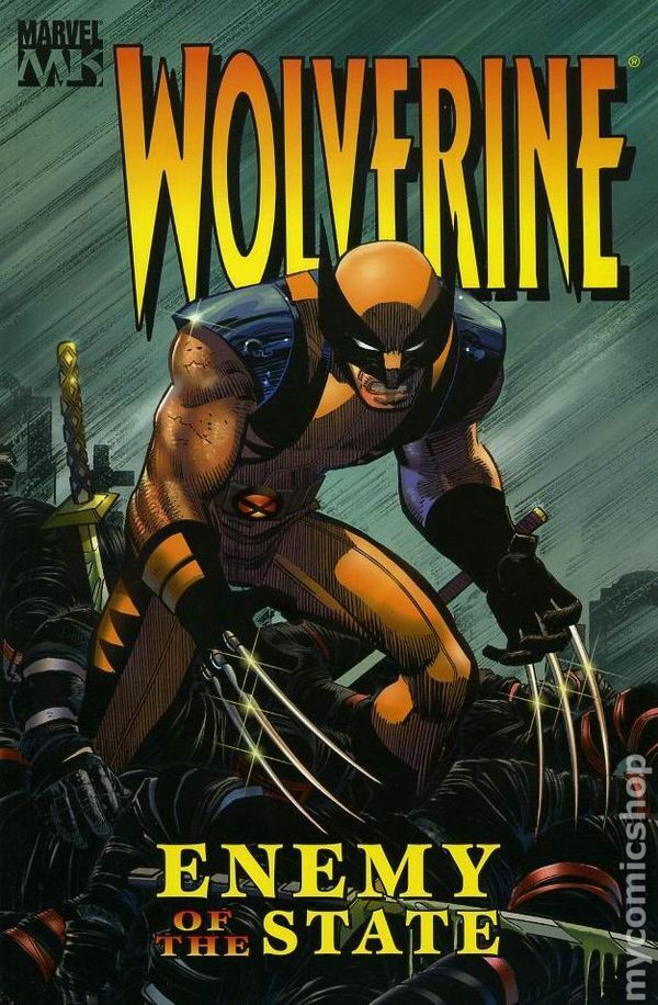 Wolverine Enemy of the State TPB #1-1ST FN 2005 Stock Image