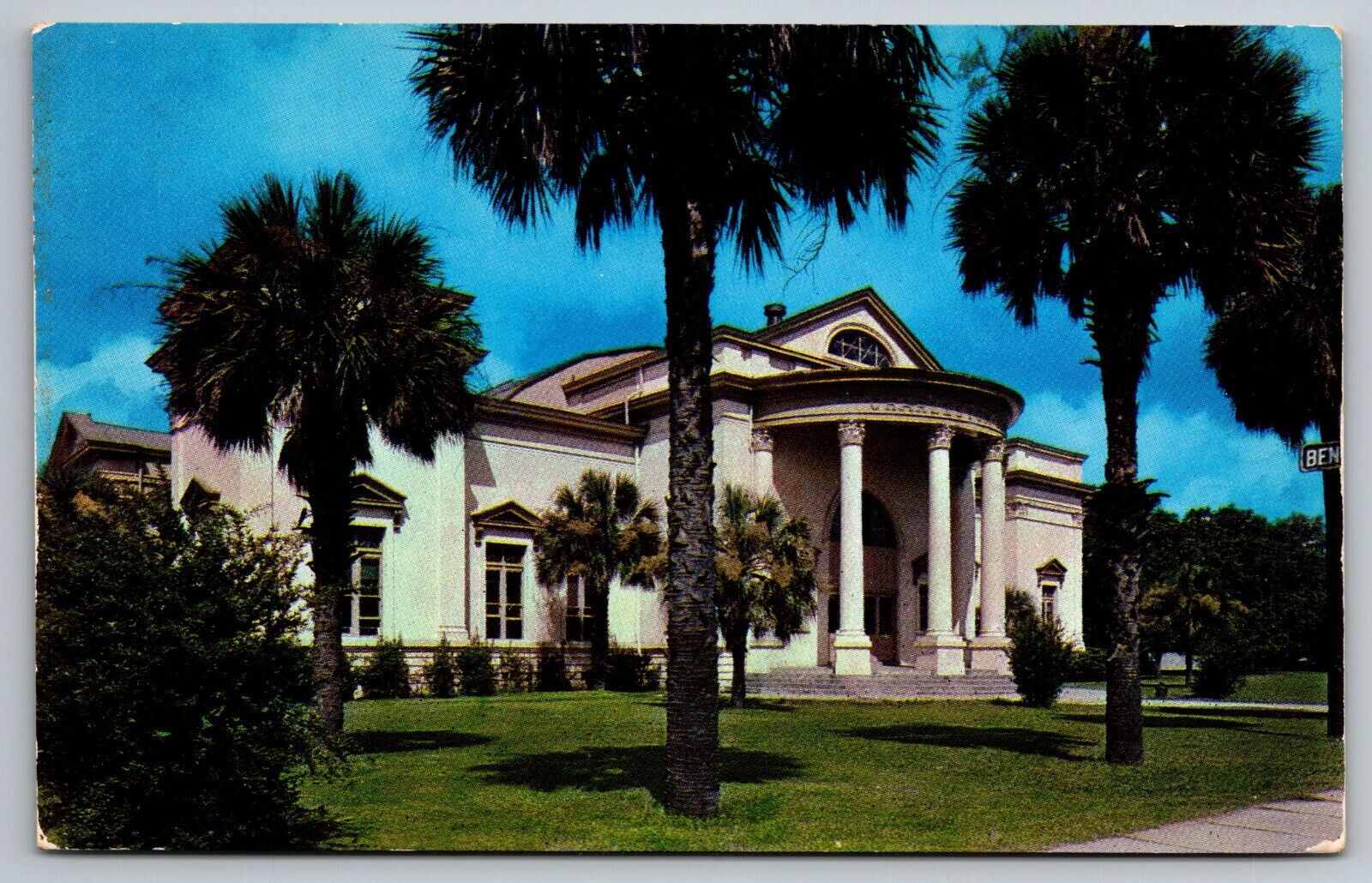 Charleston South Carolina Museum Oldest city Museum in US Postcard c1940s