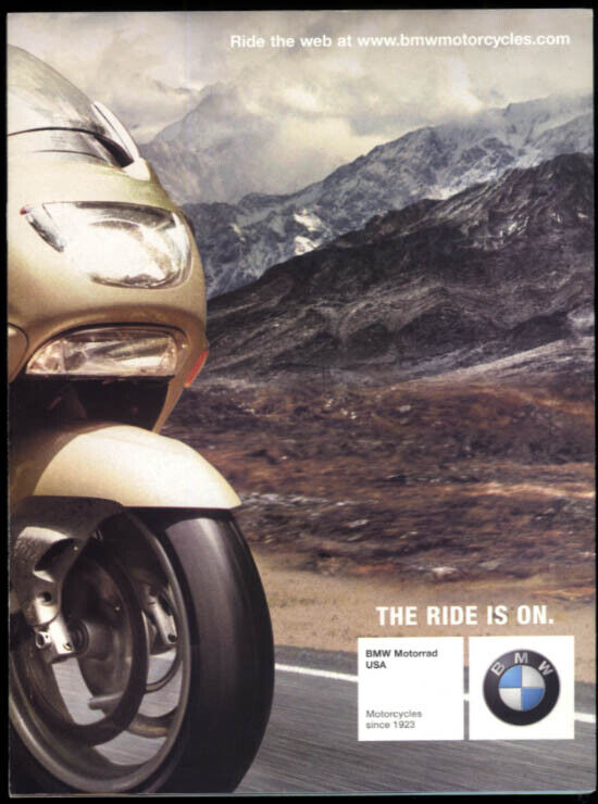 2004 BMW Motorrad USA Motorcycles brochure folder 650 1150 1200
