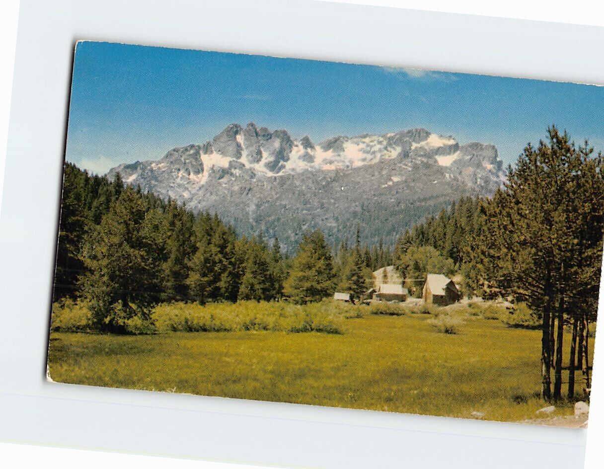 Postcard The Sierra Buttes California USA