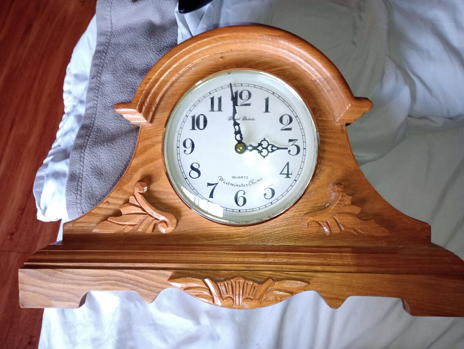 daniel dakota Westminster mantle clock
