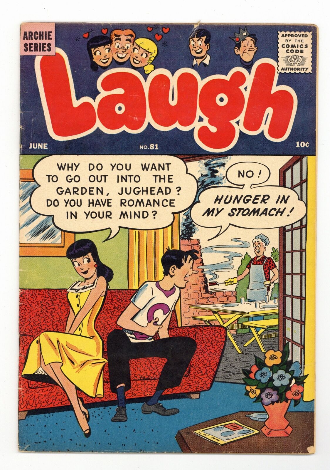 Laugh Comics #81 VG 4.0 1956