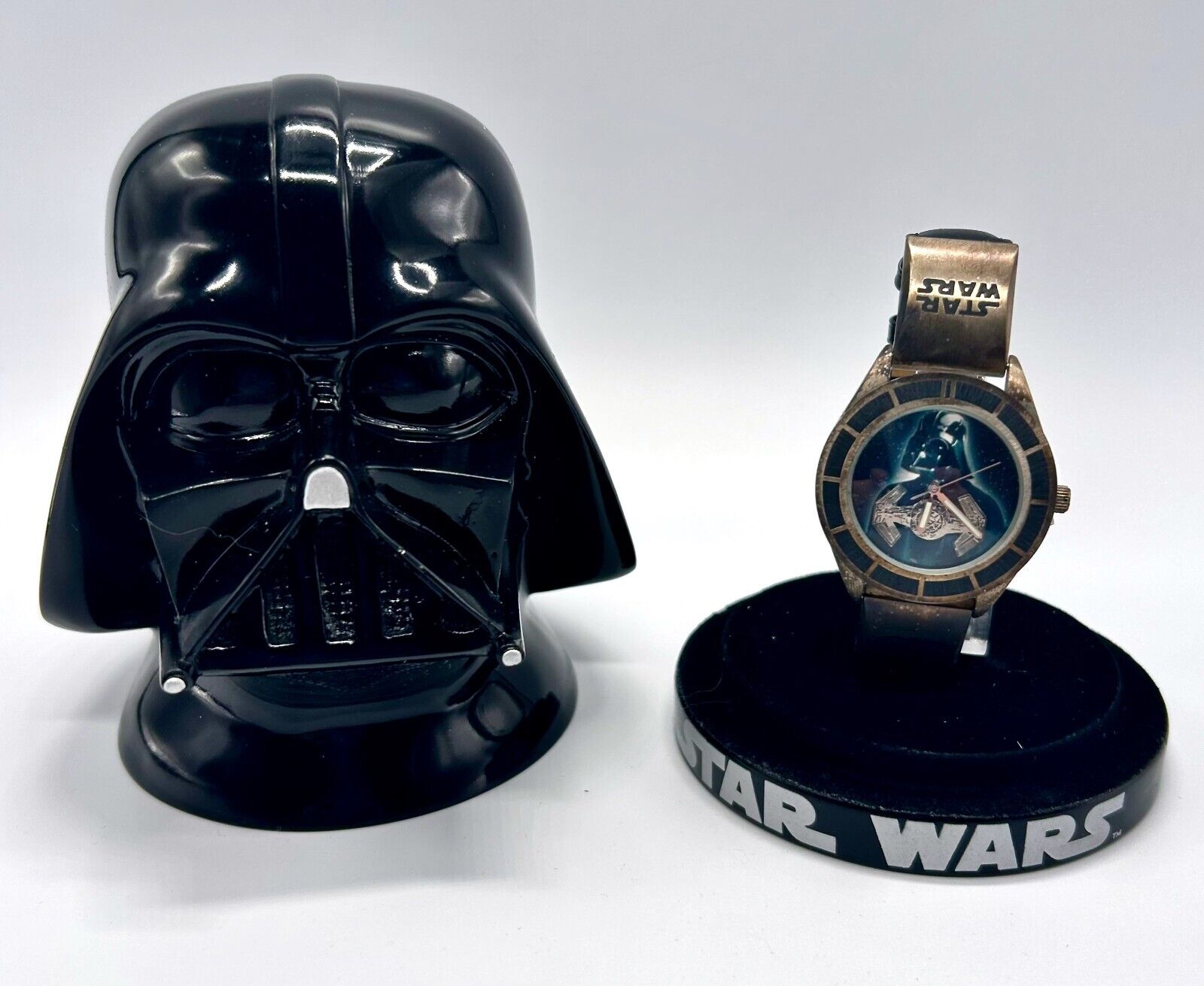 VINTAGE Fossil X Star Wars Darth Vader Watch 1997 - Limited Edition - Numbered