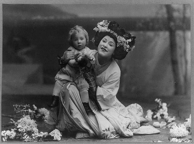 Photo:Geraldine Farrar,1882-1967,Madame Butterfly,c1908,opera