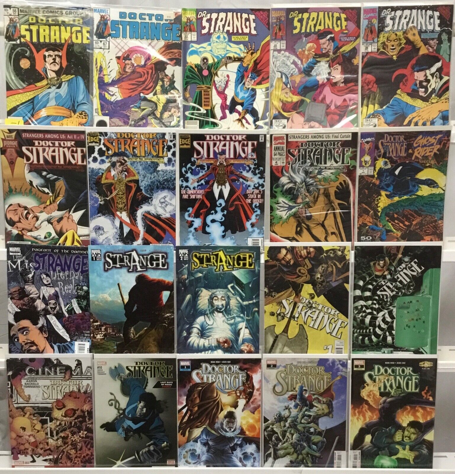 Marvel Comics Doctor Strange Comic Book Lot of 20 Issues - Ghost Rider, Knights