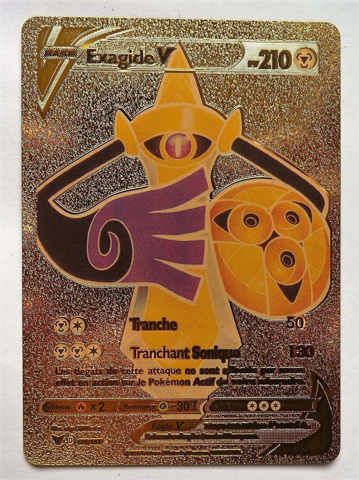 Pokemon Card Gold - FRANCE - New - Exagid v