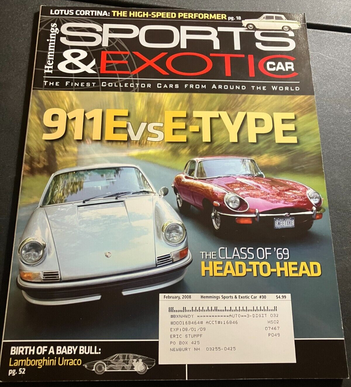 Hemmings Sports & Exotic Car Magazine Vol 3 Issue 6 - Porsche vs Jaguar, Citroen