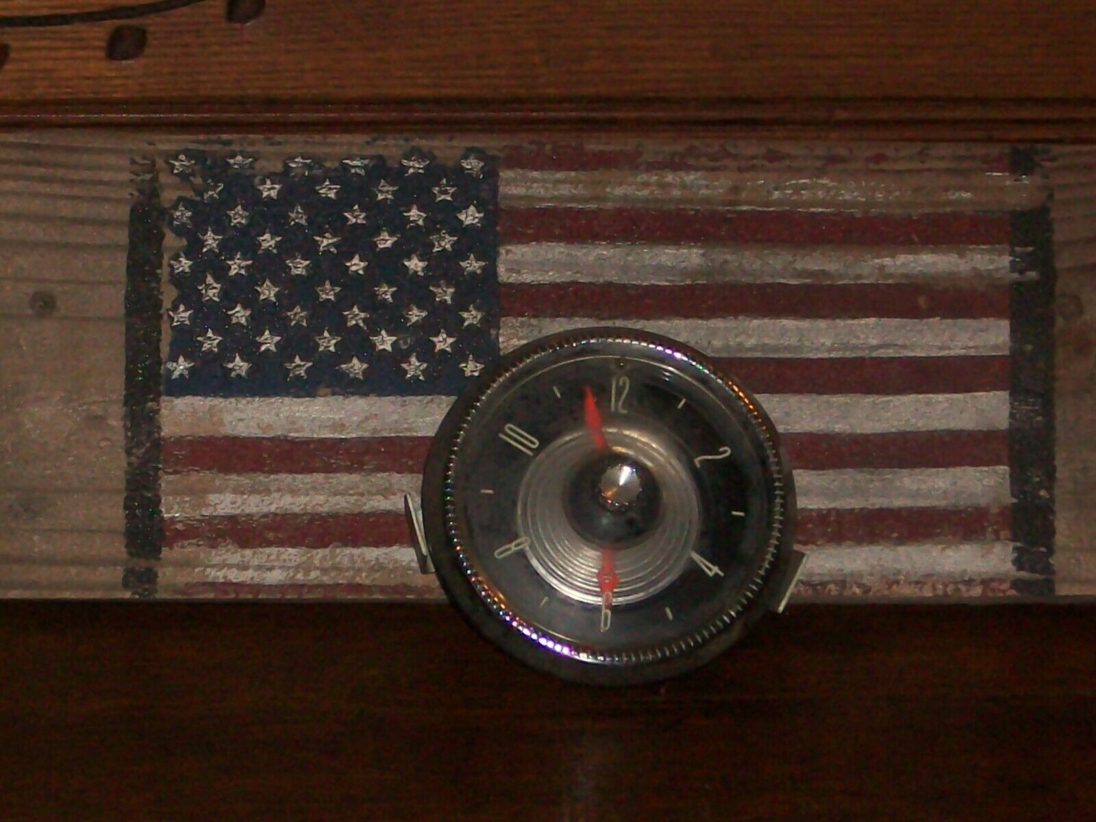 Vintage 1950’s Wesclox Car Dash Clock Untested