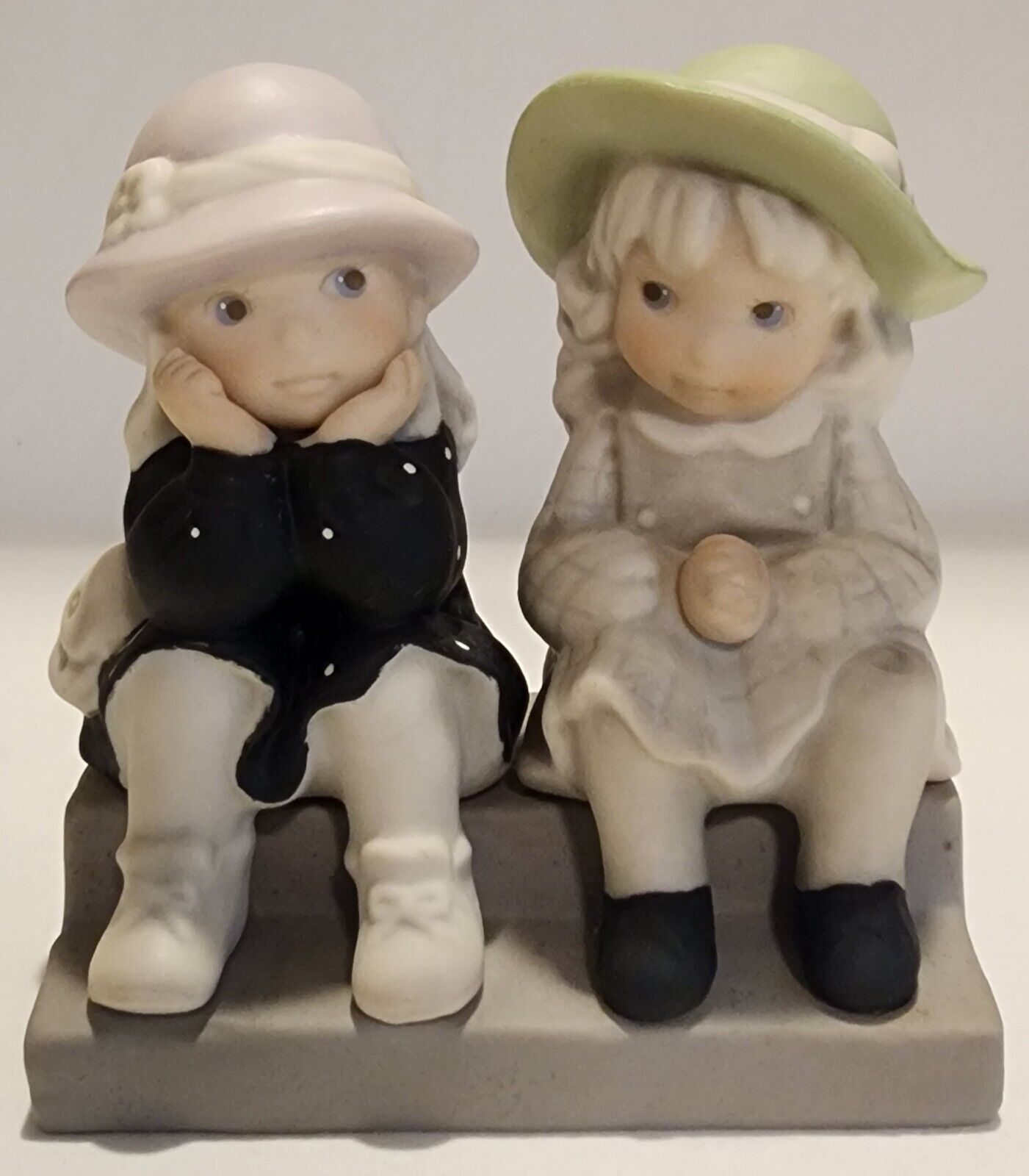 Vtg 95 \'We\'re Two Of A Kind\' Sweet Friends Enesco Figurine by Kim Anderson 