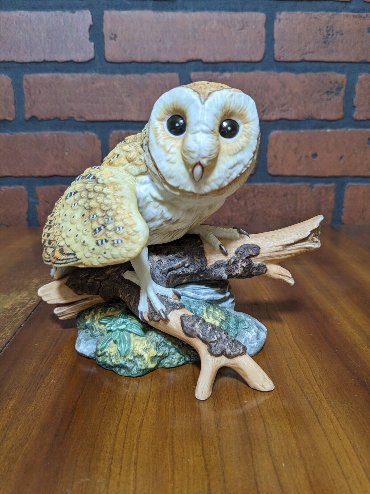 1986 Barn Owl Hamilton Collection Maruri Majestic Owls Of The Night Vintage
