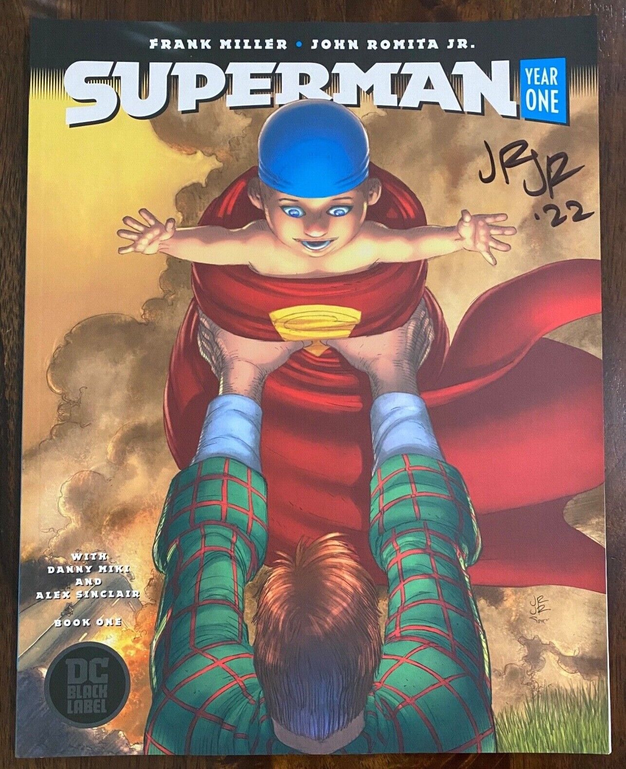 DC Black Label Superman Year One 1 Signed Romita Jr. Desert Wind Comics SDCC '22