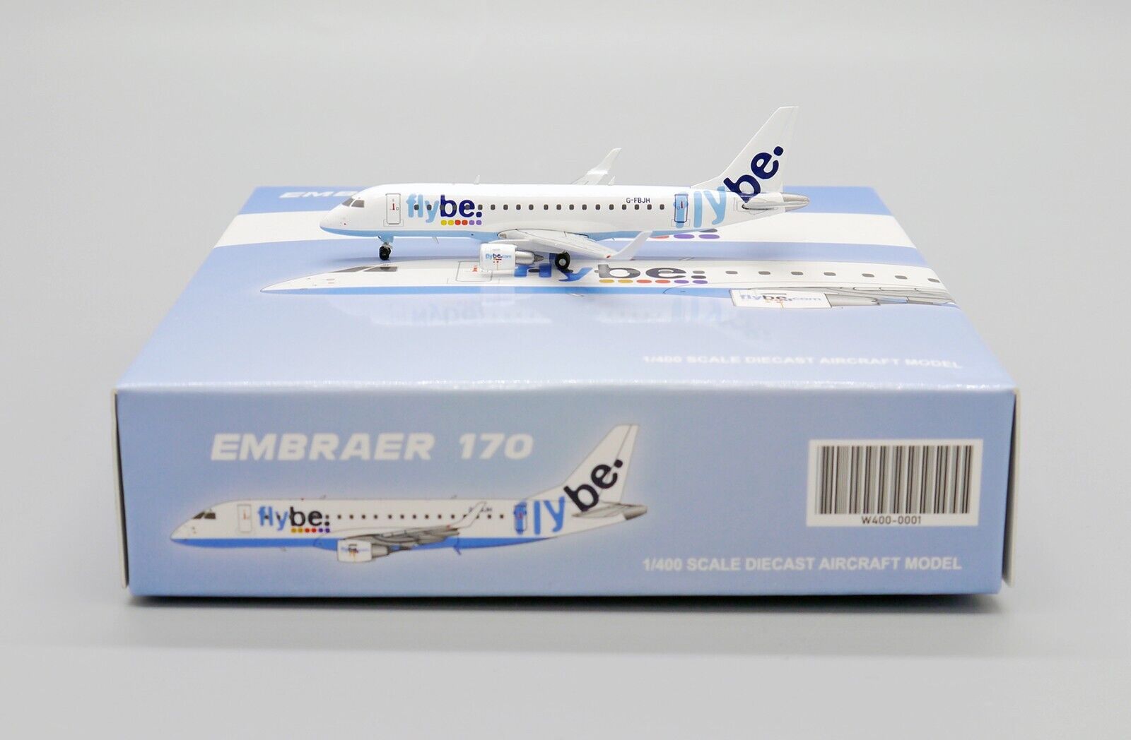 Flybe EMBRAER 170-200STD Reg: G-FBJH JC Wings Scale 1:400 Diecast W400-0001