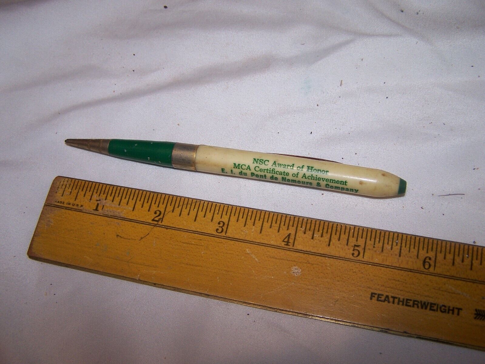 1955 Vintage E.I. DU PONT DE NEMOURS Mechanical Pencil DANA PLANT - B.F. Bell