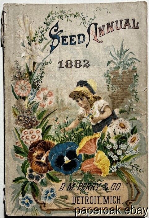 1882 D.M. Ferry & Co. Detroit, Mich. Seed Annual