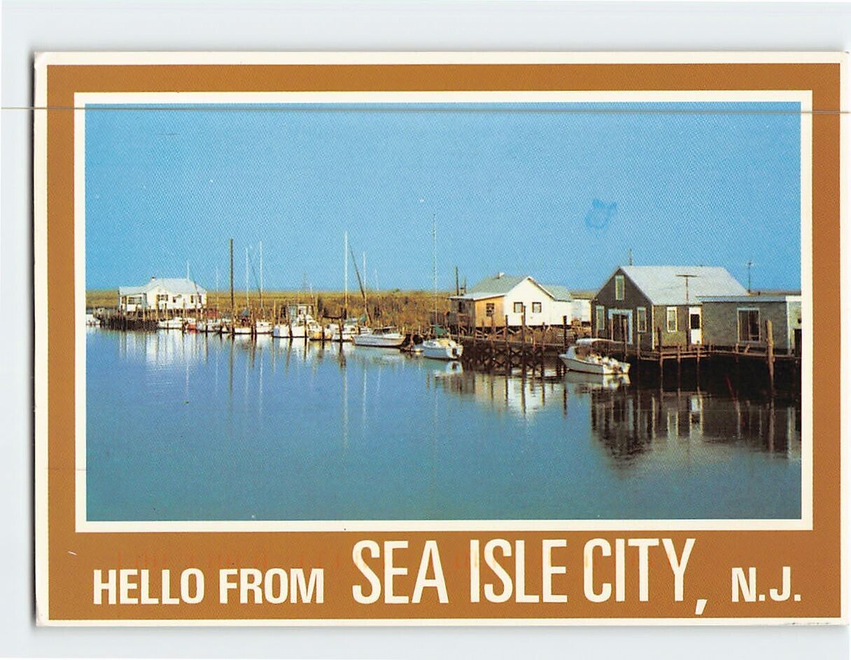 Postcard Hello From Sea Isle City New Jersey USA
