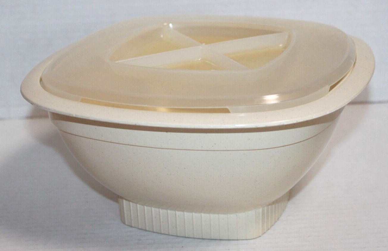Vintage Anchor Hocking Microwave Popcorn Popper Bowl With Lid
