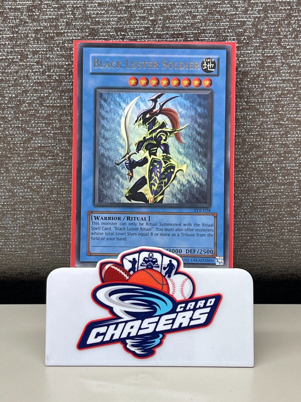 1x (HP) Black Luster Soldier - SYE-024 - Ultra Rare - Unlimited Edition YuGiOh