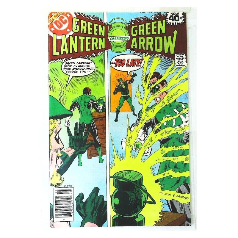 Green Lantern (1960 series) #116 in Near Mint minus condition. DC comics [x`