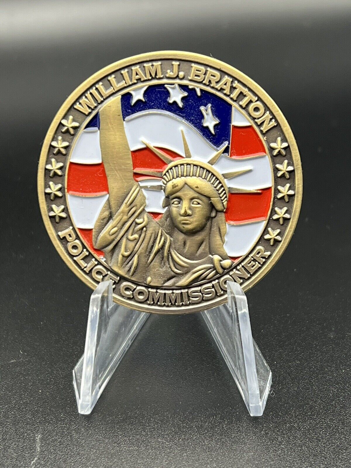 nypd challenge coin Commissioner Bratton 2015 Women’s Conference