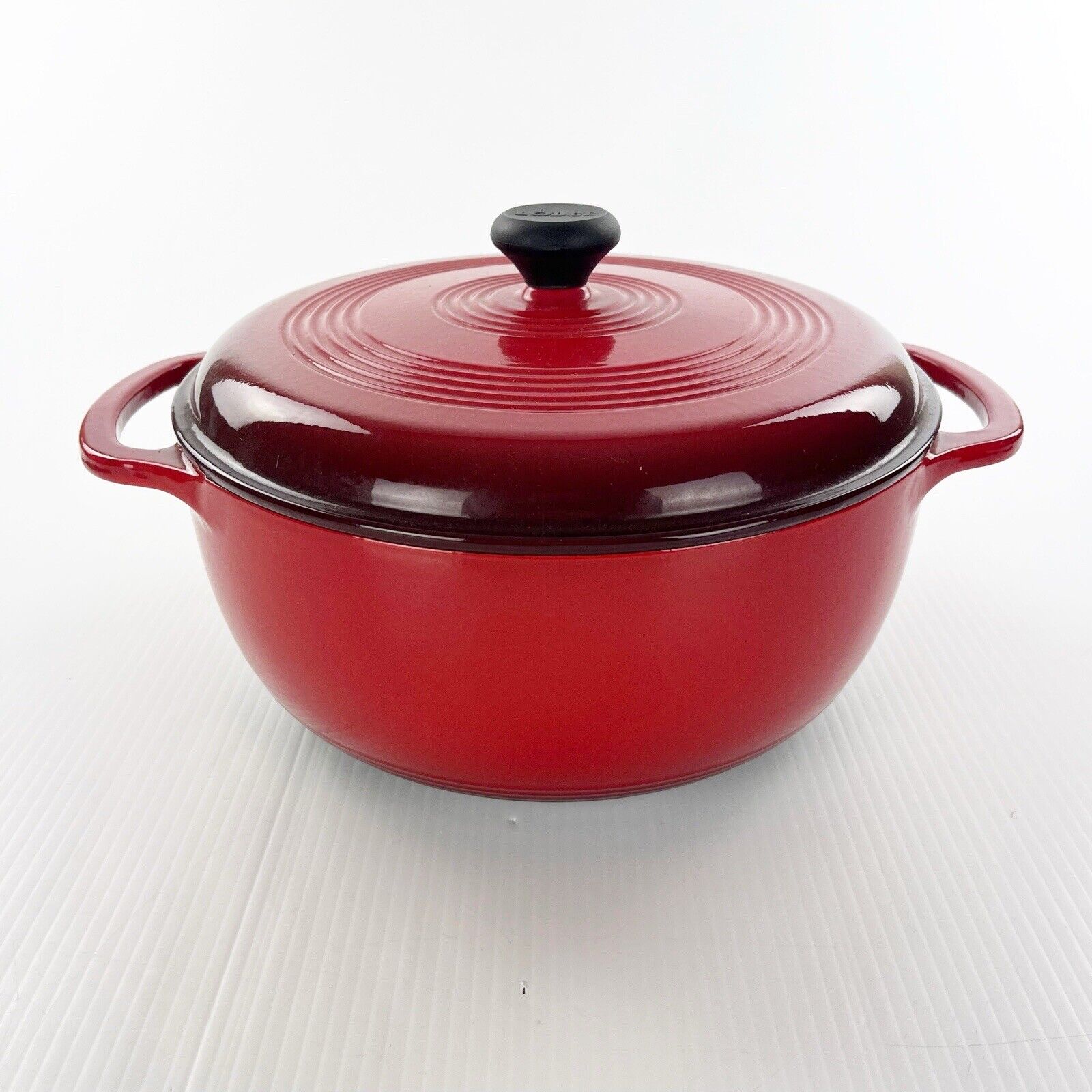 Lodge Color 3 Qt Covered Casserole Enamel on Cast Iron Cooking Pan