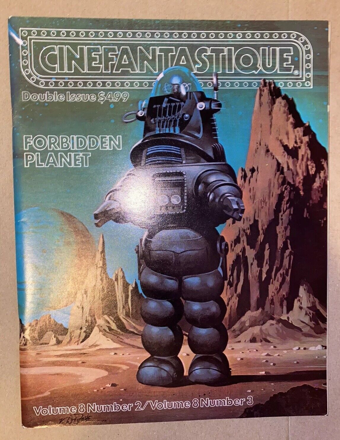 Cinefantastique Mag, Vol. 8 #2 & 3 DBL Issue (Spring 1979) VF, Forbidden Planet