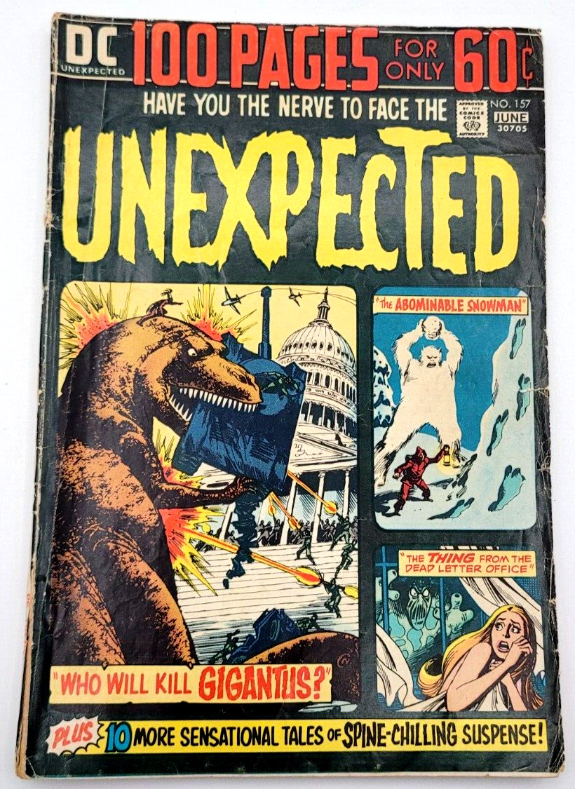 THE UNEXPECTED #157 (1974) / VG+ / DC COMICS BRONZE AGE