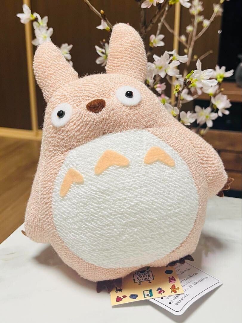 Museo Totoro Plush Toy Mitaka Forest Ghibli Museum Limited Pink From Japan New