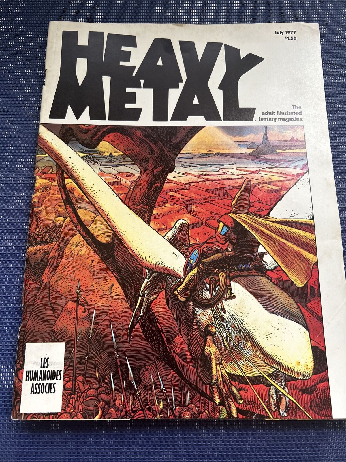 Heavy Metal Magazine July 1977 VG-