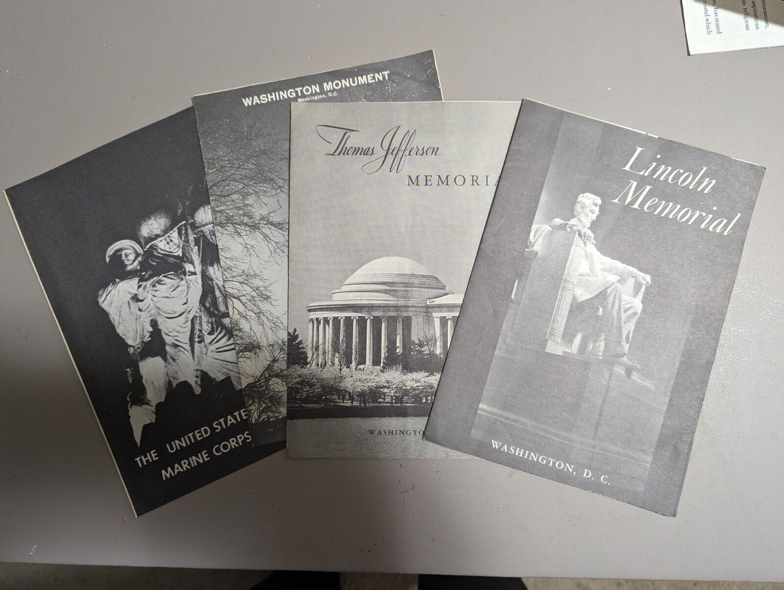 Washington D. C. Vintage Guides Total 6