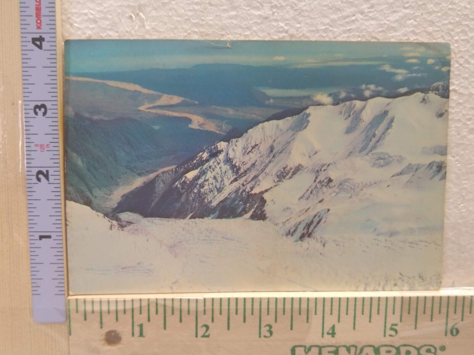 Postcard Franz Josef Glacier, Westland, New Zealand