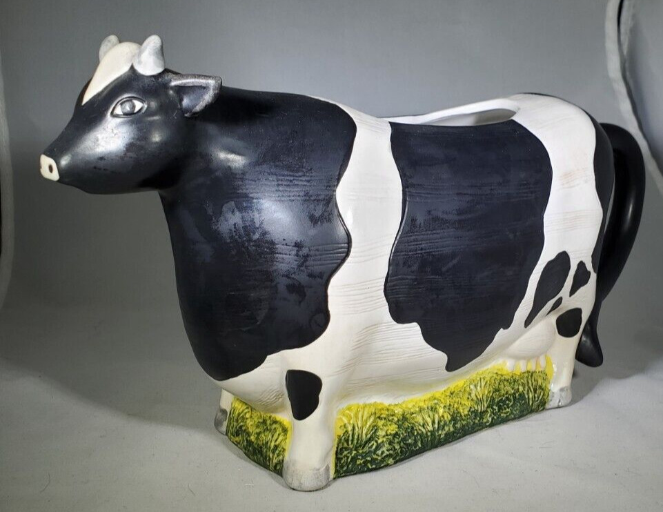 Warren Kimble Cow Pitcher - 11 inches long, 6 inches tall