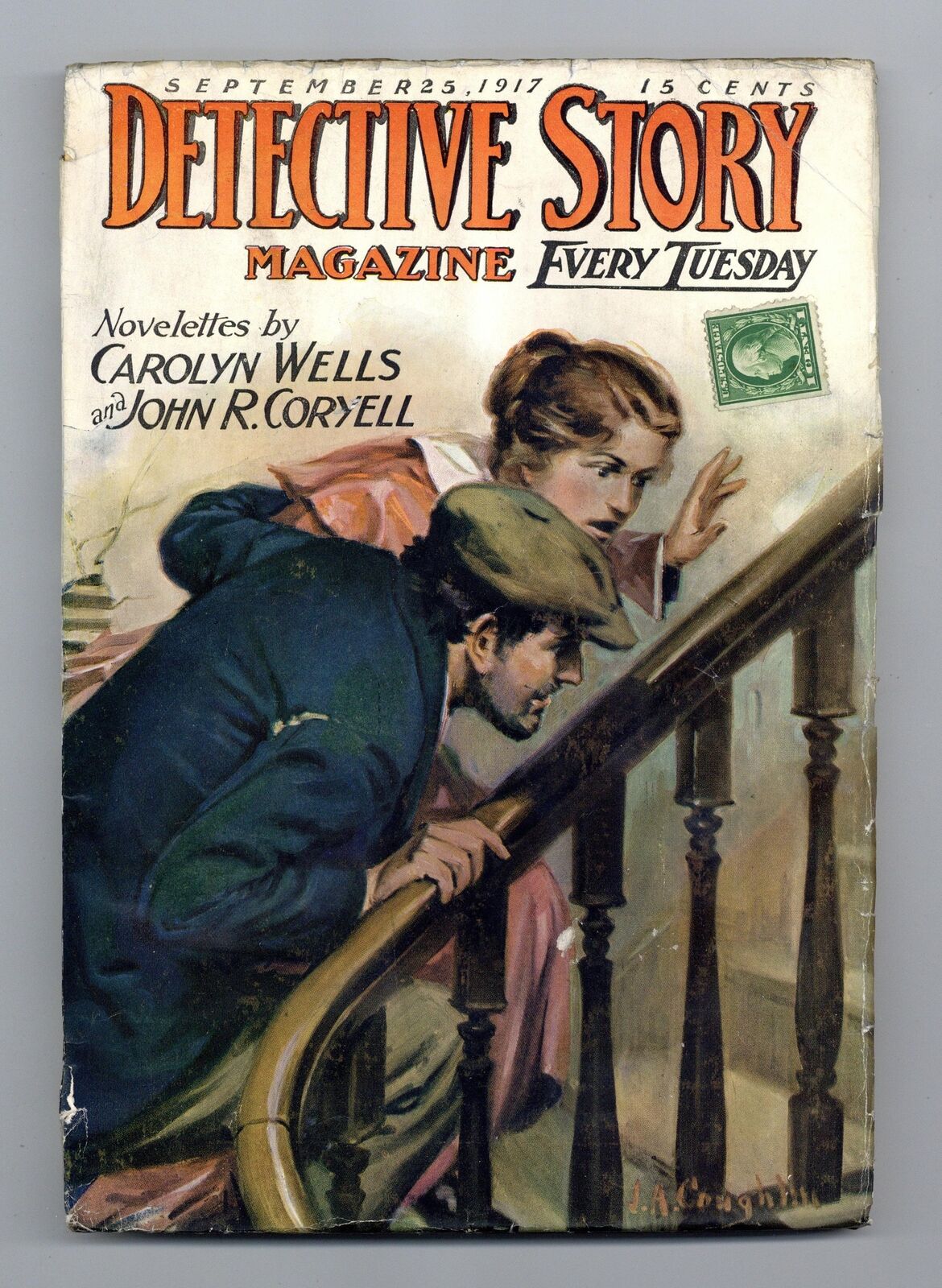 Detective Story Magazine Pulp 1st Series Sep 25 1917 Vol. 9 #2 GD 2.0