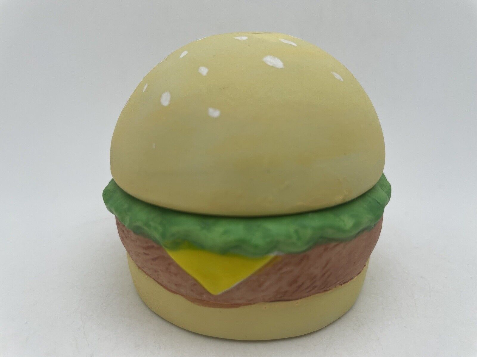 90s Stacked cheeseburger salt and pepper shakers T 31