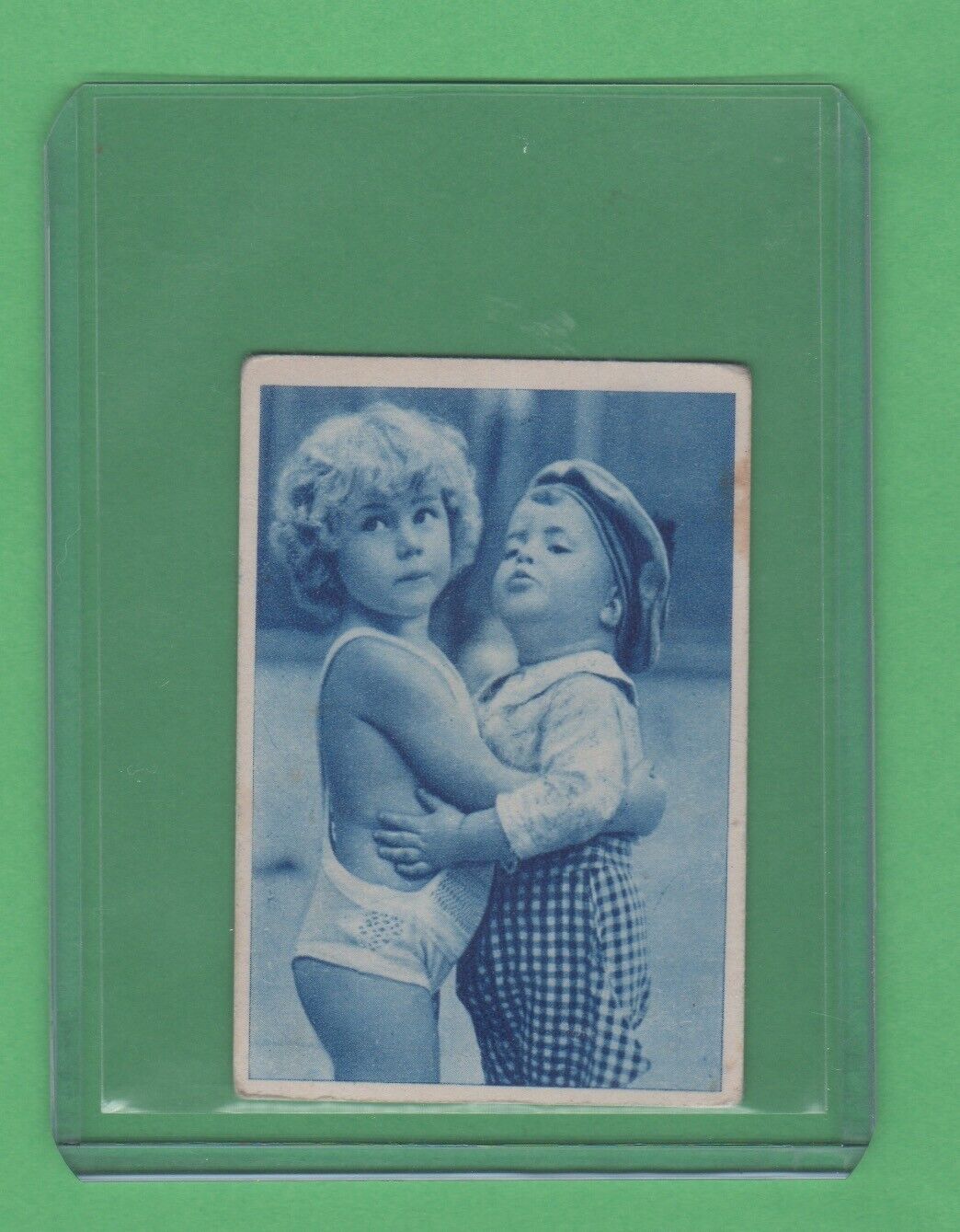 Spanky/Jacquie Lyn /Our Gang   1935   Barrenengoa Film Star Card.. super  rare