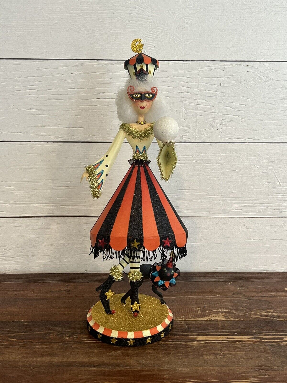 RARE Pier 1 Enchanted Circus Madame Collette Fortune Teller Figurine Halloween