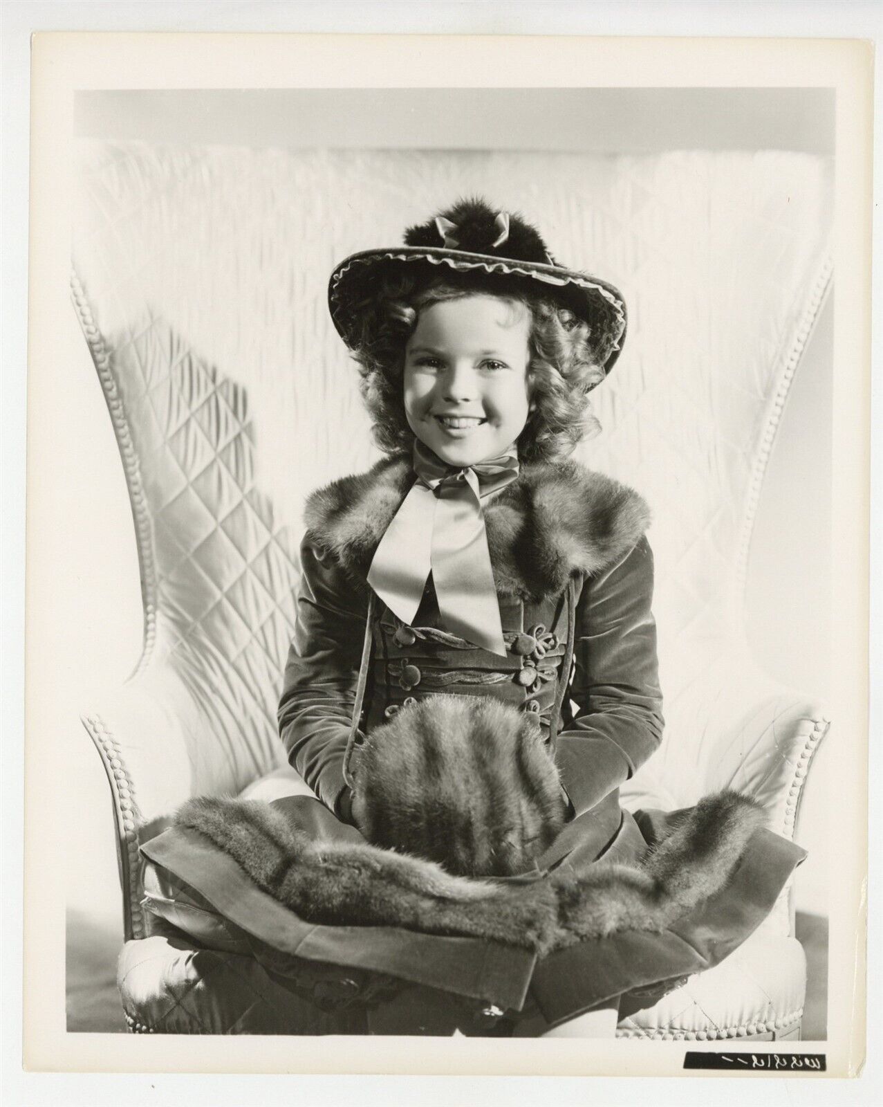 Shirley Temple 1940s Original Glamour Portrait Photo Hollywood Legend J10017