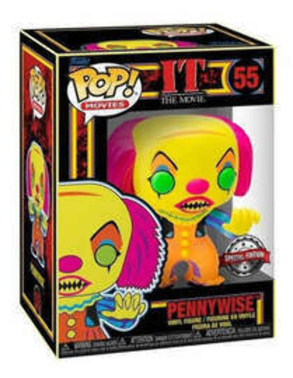 Funko POP Movies: It The Movie - Pennywise (Original Special Edition Sticker) #