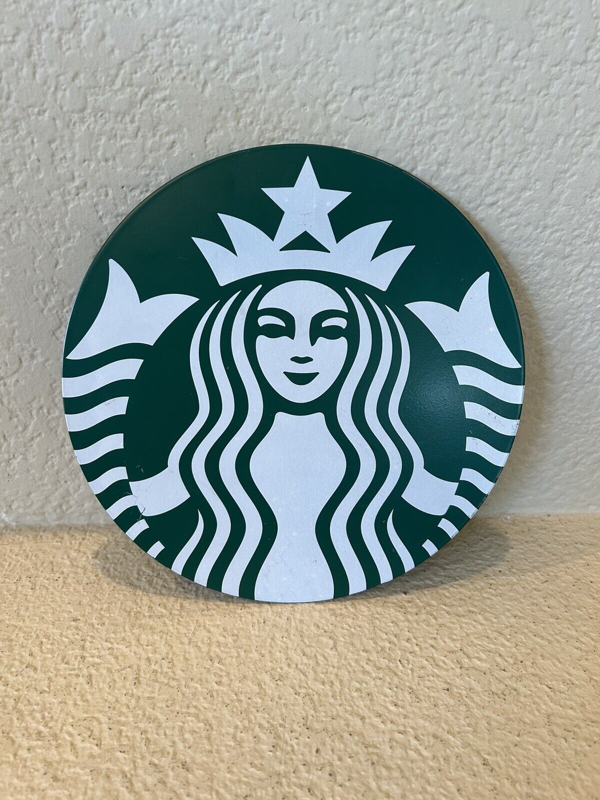 Original Starbucks Coffee Store Sign  10inch VERY RARE Pre-Owned