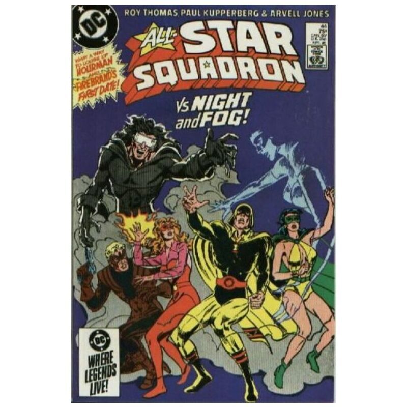 All-Star Squadron #44 in Near Mint minus condition. DC comics [w,