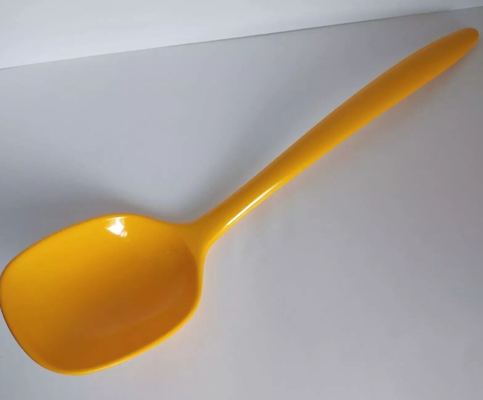 Vintage Hutzler Melamine Spoon #526 Kitchen Utensil Golden Mustard Yellow 12\