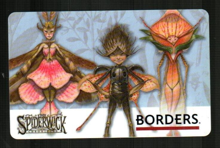 BORDERS The Spiderwick Chronicles 2007 Gift Card ( $0 )