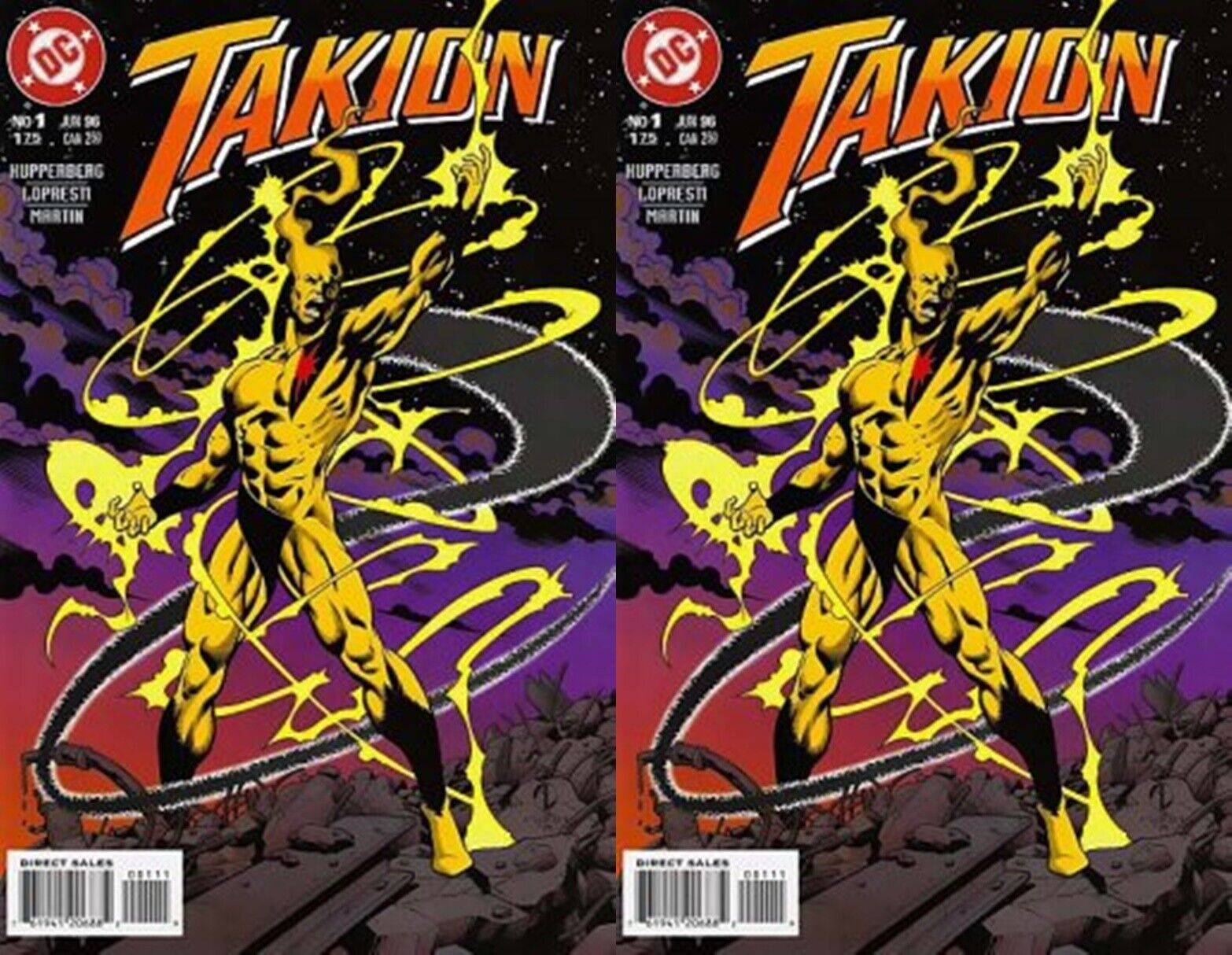 Takion #1 (1996) DC Comics - 2 Comics