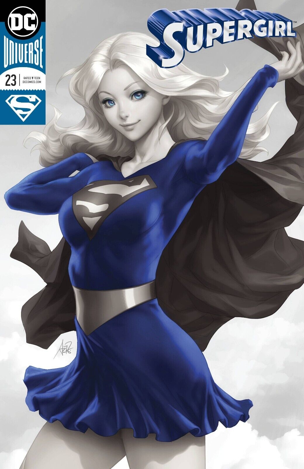 Supergirl #23 Stanley Argerm Lau Foil Cover 1st Print Rebirth DC 2018 NM